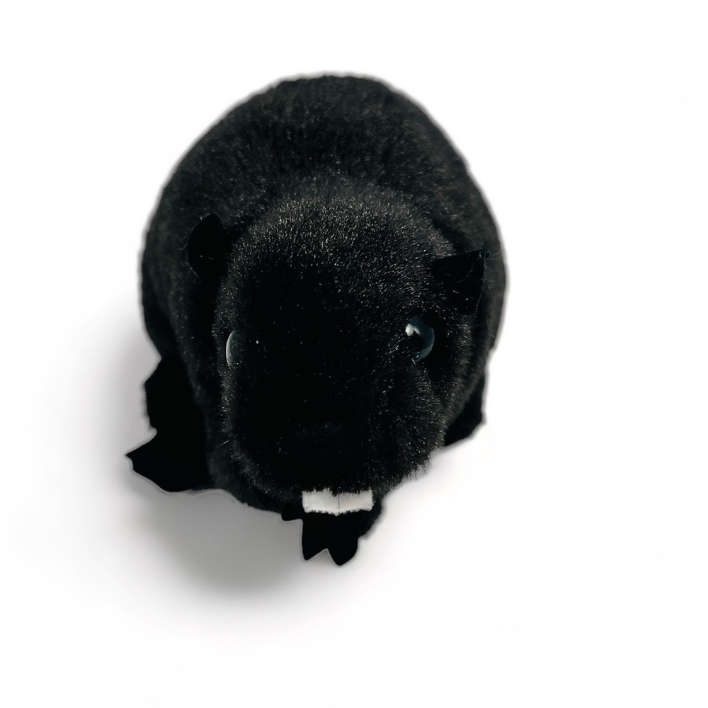 Folkmanis Mini Beaver Finger Puppet Plush Stuffed Animal Realistic 6”